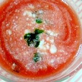 トマトジュースヨーグルト